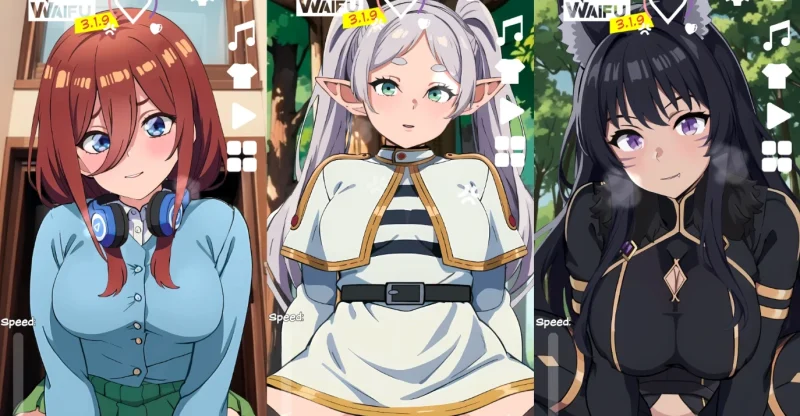 安卓+电脑【互动/动态】OH MY WAIFU v3.3.4 步-次元总站