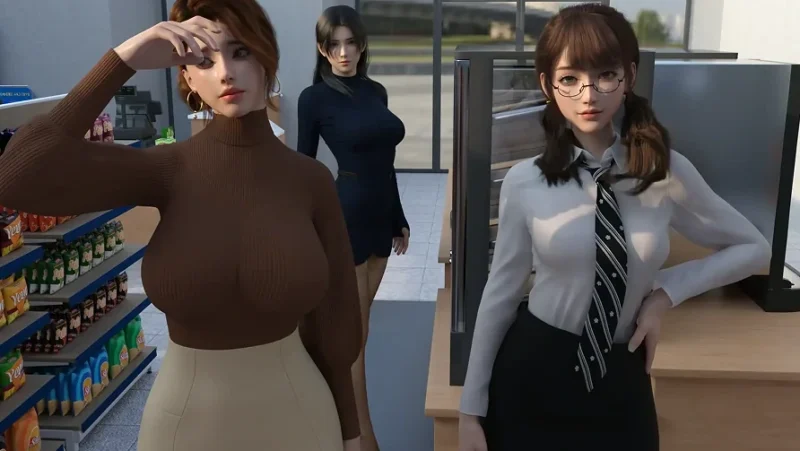 安卓+电脑【亚风SLG/动态 剧情]爱欲都市v0.2.1.7 步-次元总站