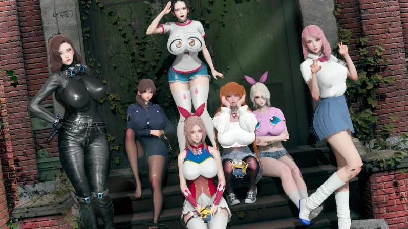 安卓+电脑【国风SLG 动态]神秘别墅 EP.8 步-次元总站