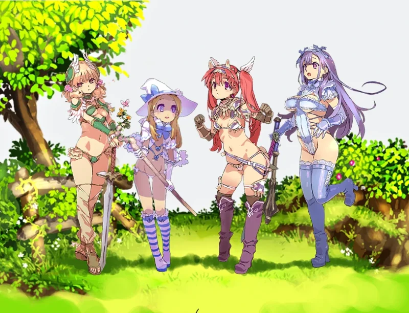 安卓+电脑【爆款RPG/作弊/动态】比基尼铠甲小队 步兵-次元总站