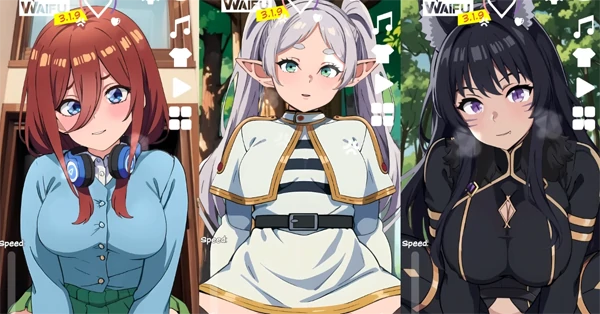 安卓+电脑【互动/动态】OH MY WAIFU v3.3.9 步-次元总站